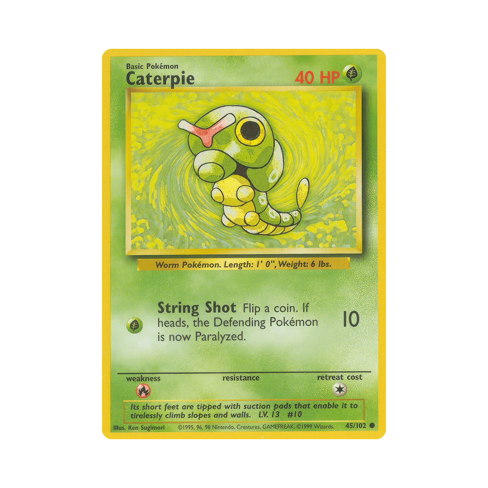 045/102 Caterpie Comune Unlimited (ITA) - Set Base rr