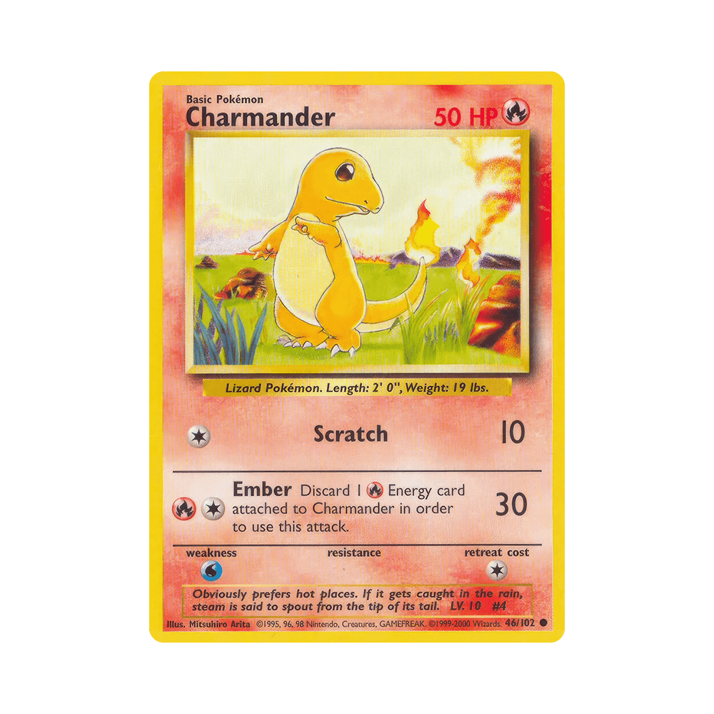 046/102 Charmander Comune Unlimited (ITA) - Set Base rr