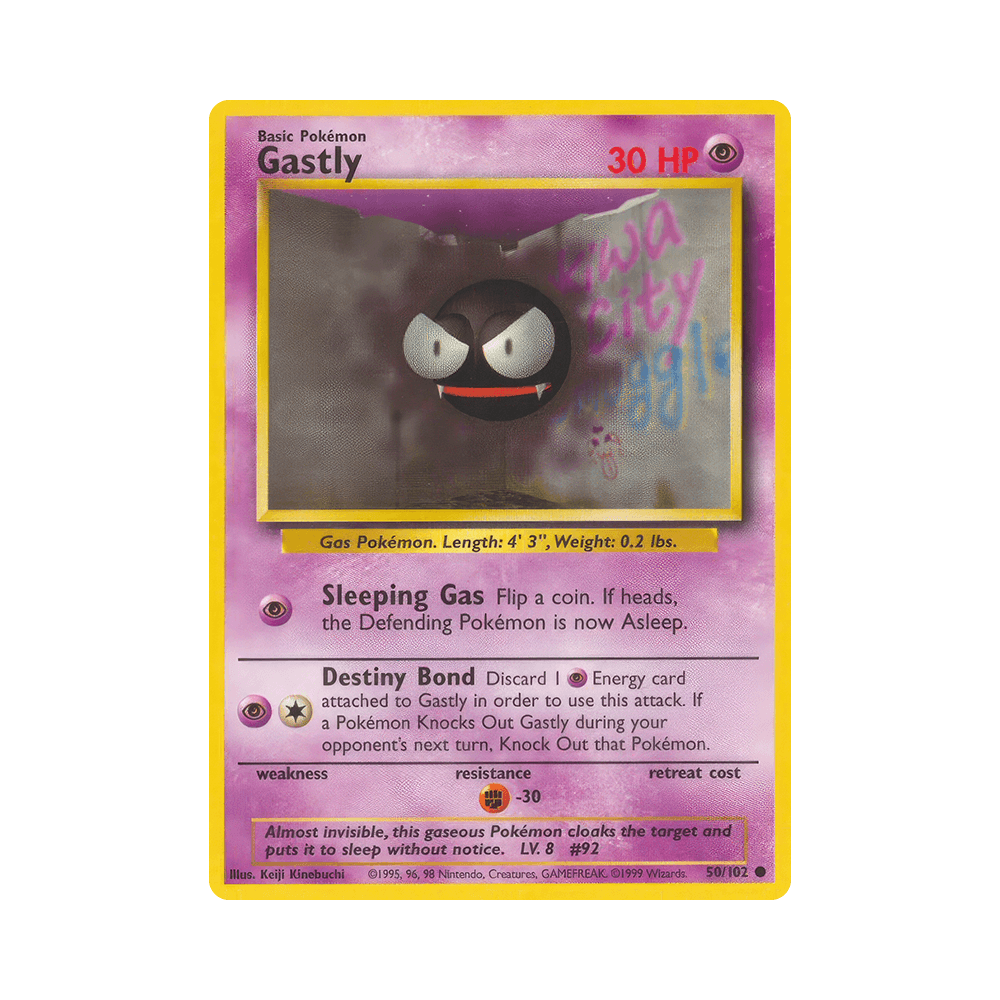 050/102 Gastly Comune Unlimited (ITA) - Set Base rr