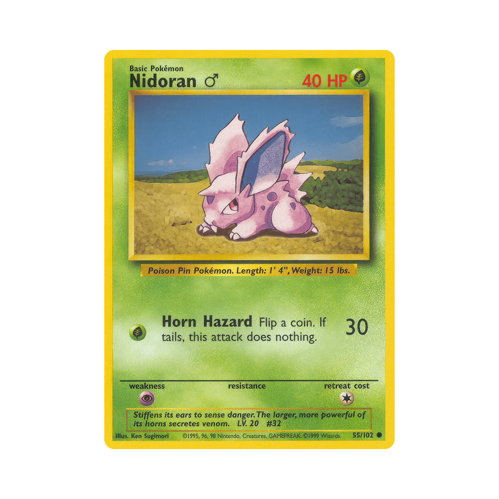 055/102 Nidoran Comune Unlimited (ITA) - Set Base rr