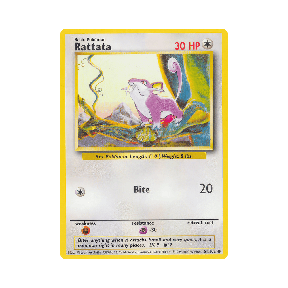 061/102 Rattata Comune Unlimited (ITA) - Set Base rr