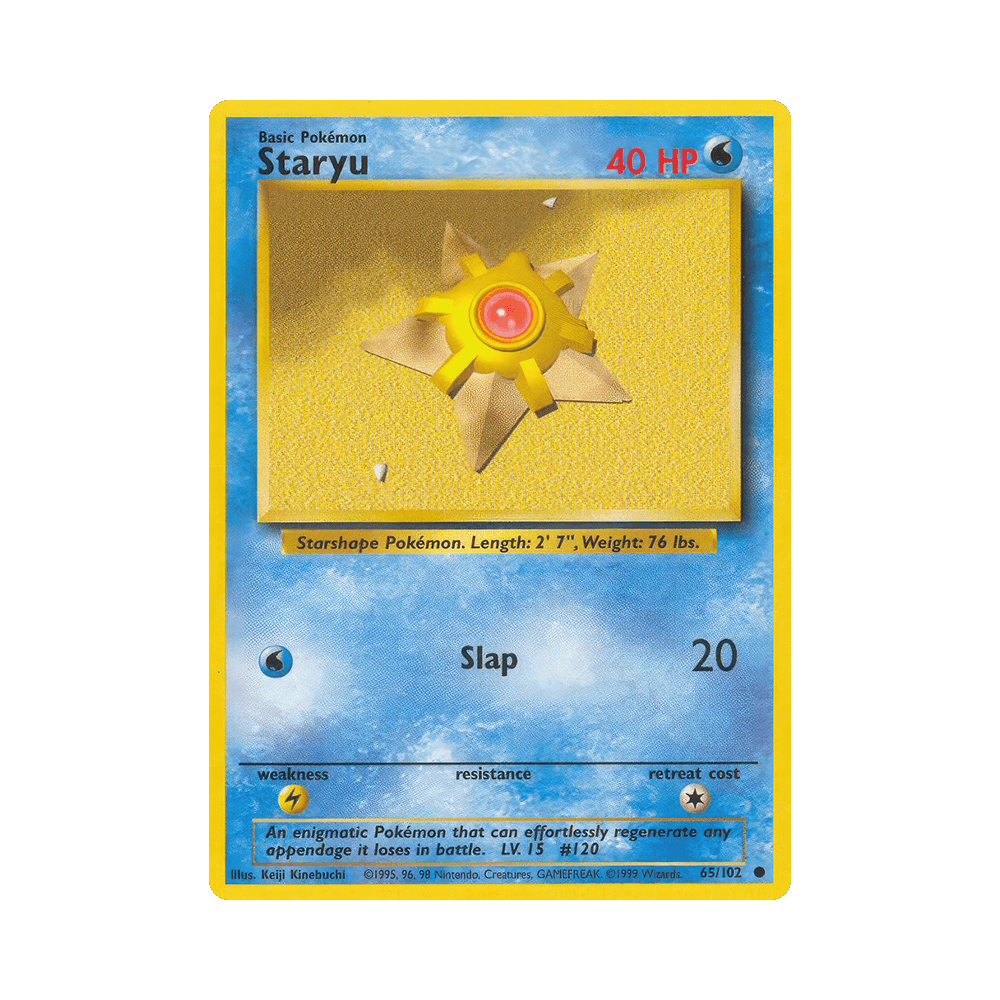 065/102 Staryu Comune Unlimited (ITA) - Set Base rr