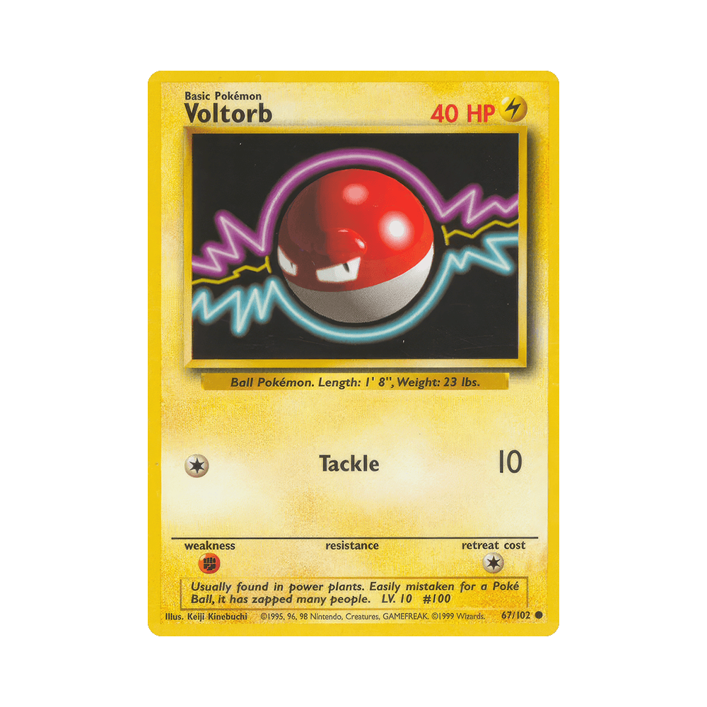 067/102 Voltorb Comune Unlimited (ITA) - Set Base rr