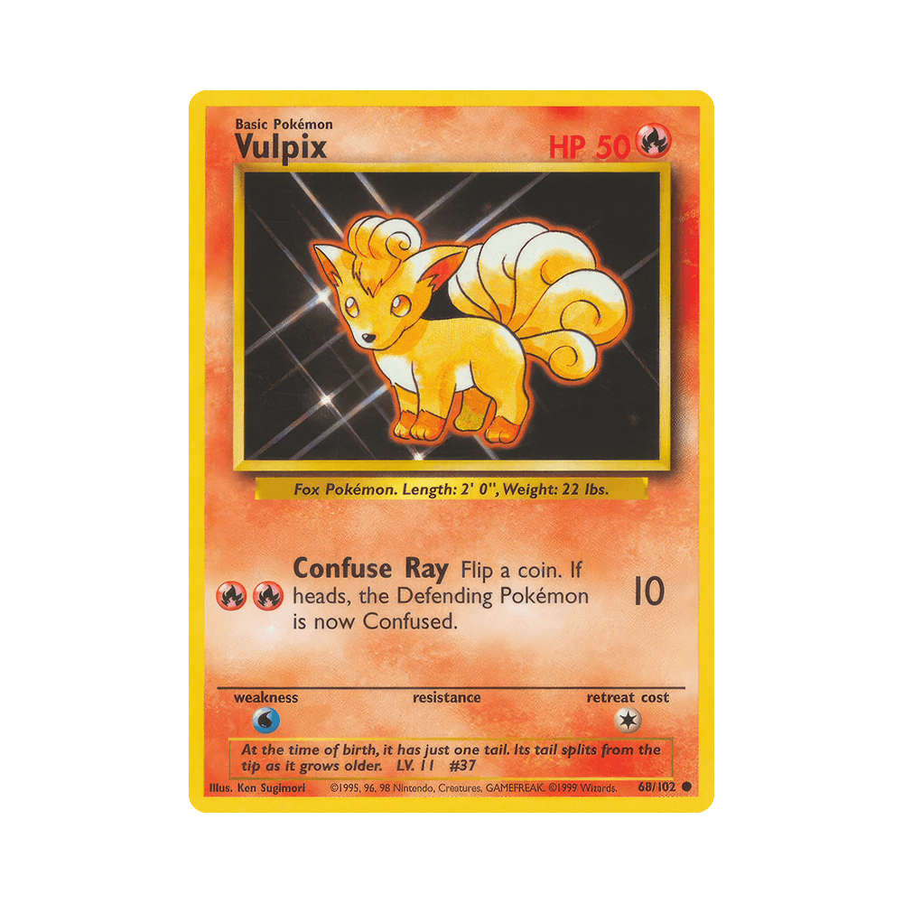 068/102 Vulpix Comune Unlimited (ITA) - Set Base rr