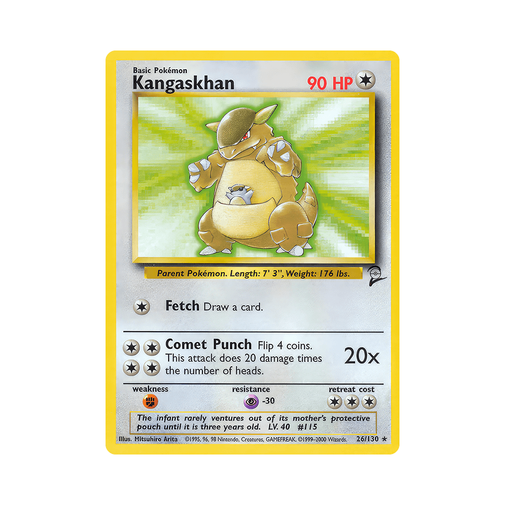 026/130 Kangaskhan Rara (ENG) - Set Base 2 rr