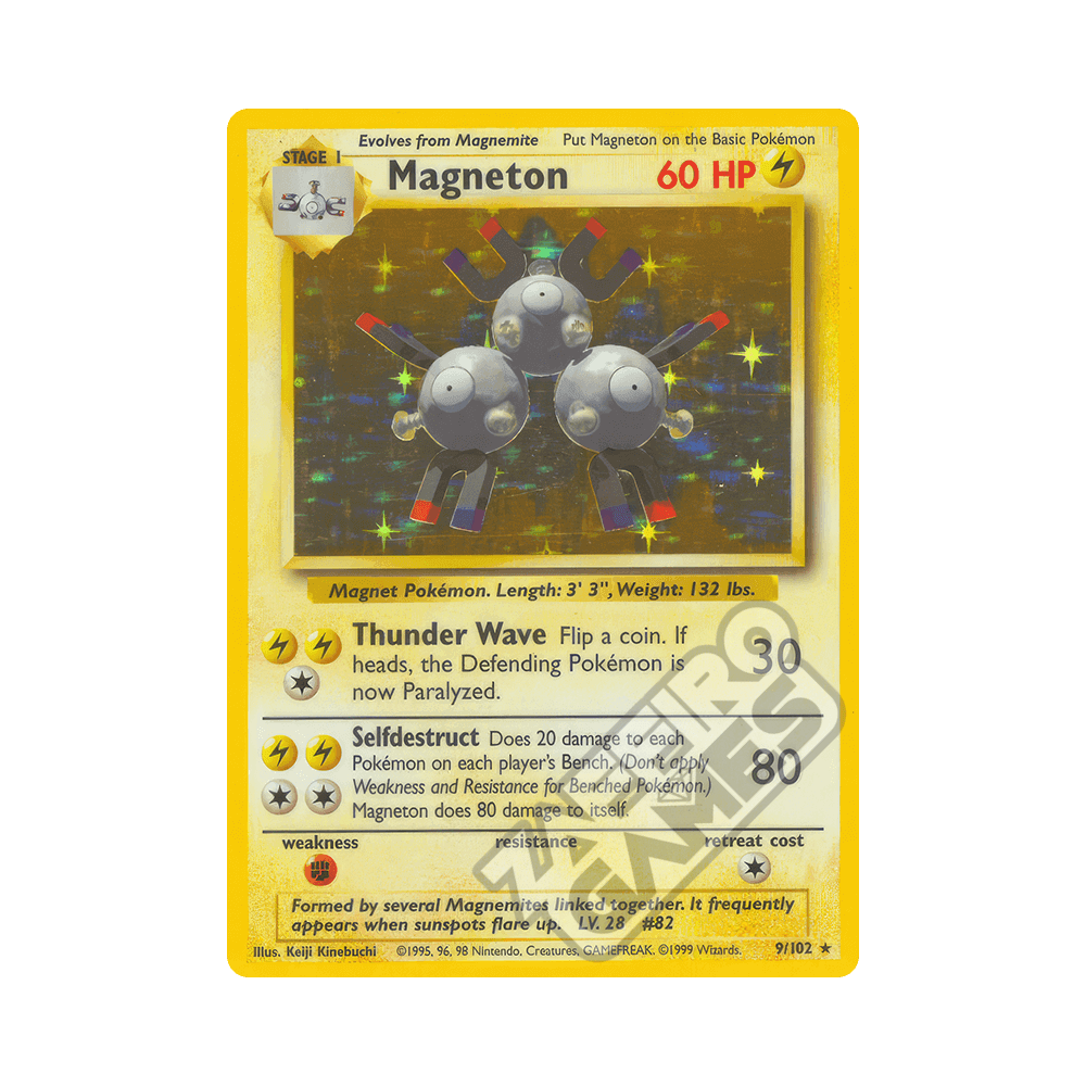 009/102 Magneton Holo Unlimited (ITA) - Set Base rr