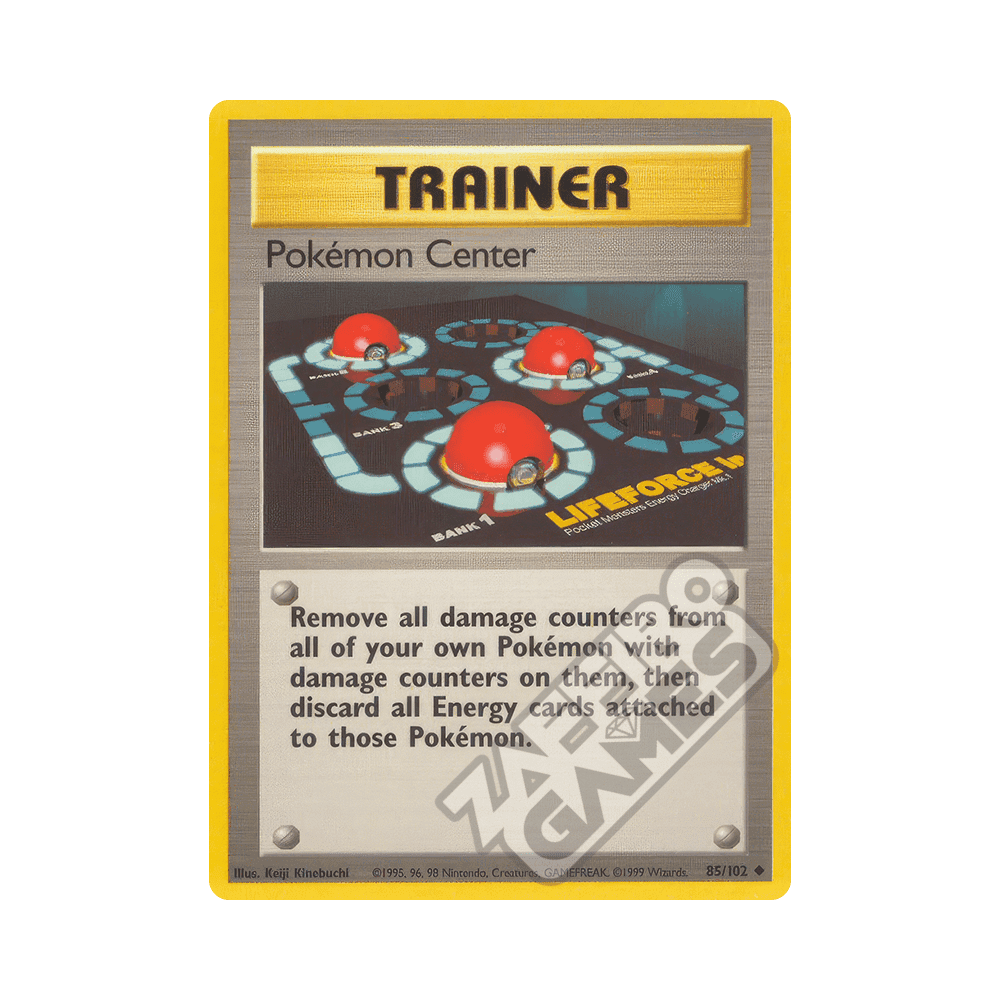 085/102 Centro Pokémon Non Comune Unlimited (ITA) - Set Base rr