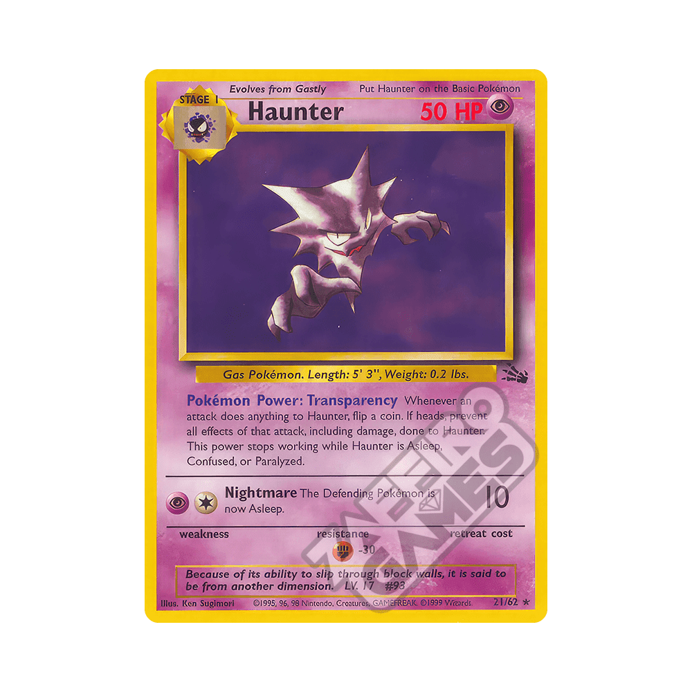 21/62 Hunter Rara Unlimited (ITA) - Fossil rr