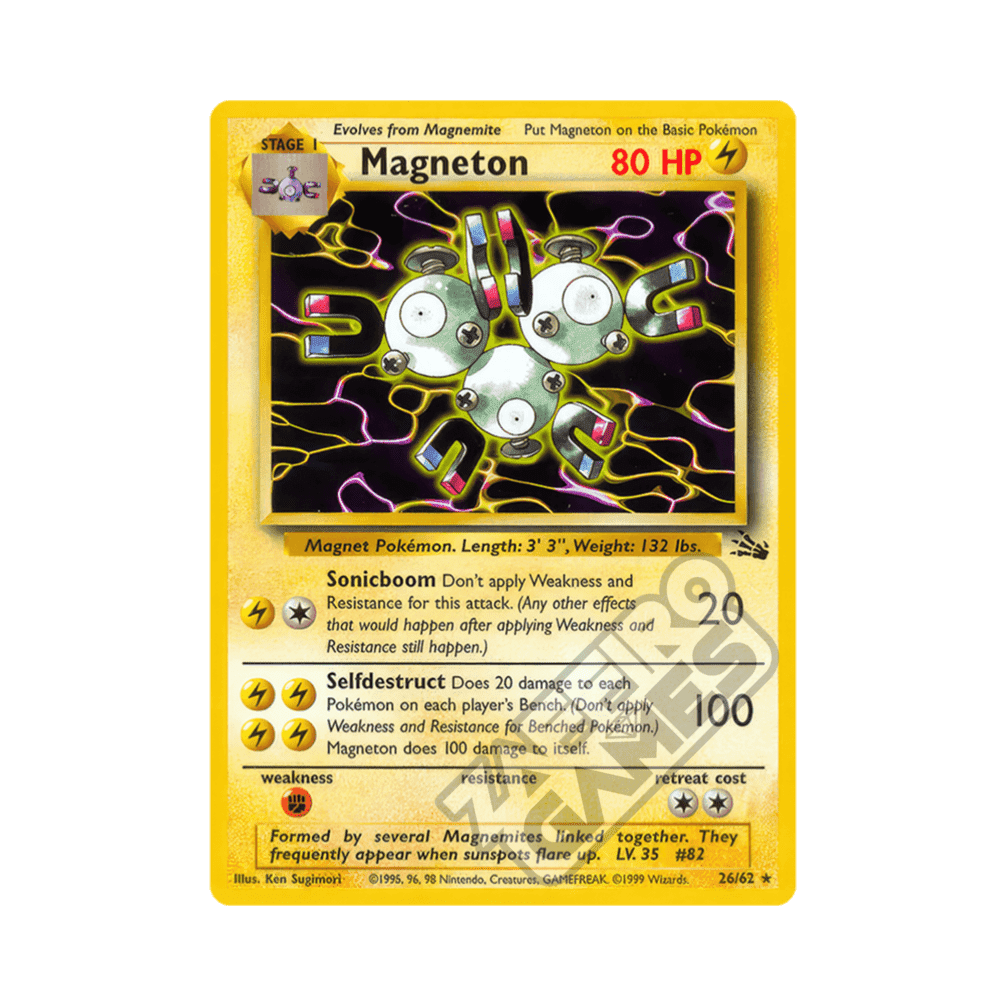 26/62 Magneton Rara Unlimited (ITA) - Fossil rr