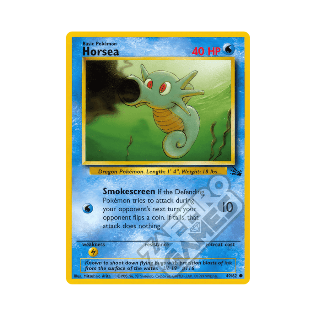 49/62 Horsea Comune Unlimited (ITA) - Fossil rr