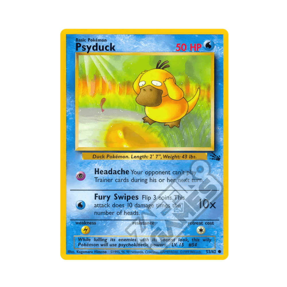 53/62 Psyduck Comune Unlimited (ITA) - Fossil rr