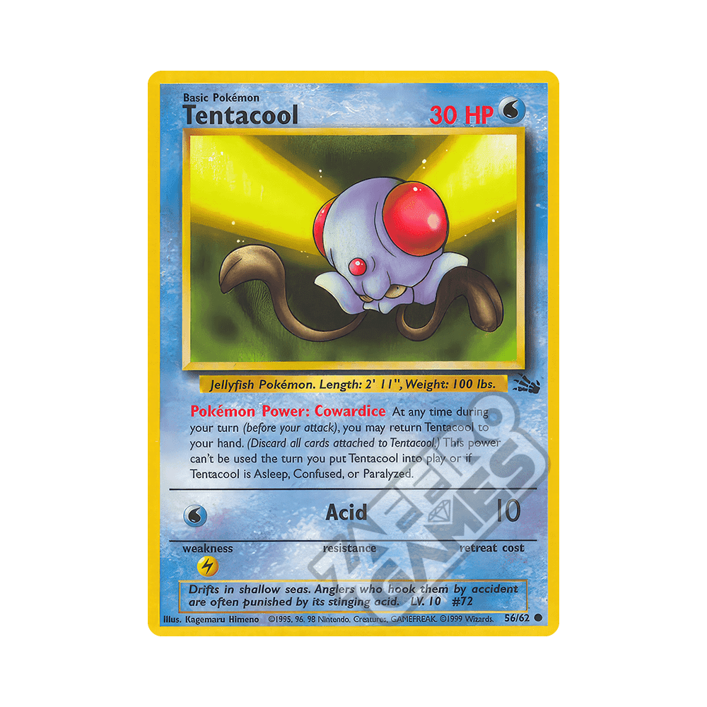56/62 Tentacool Comune Unlimited (ITA) - Fossil rr