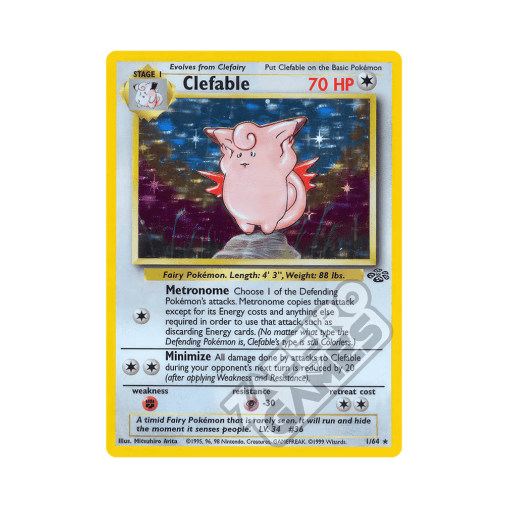 01/64 Clefable Holo Unlimited (ITA) - Jungle rr