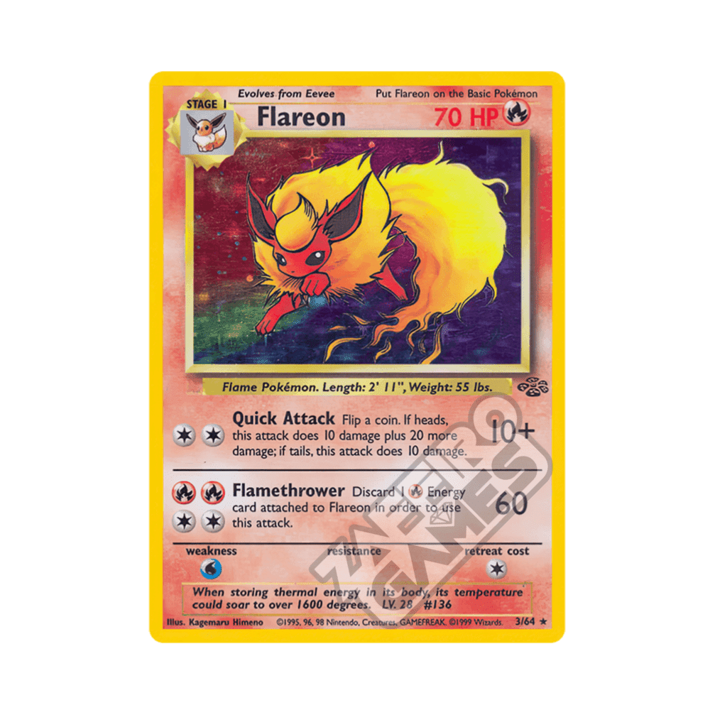 03/64 Flareon Holo Unlimited (ITA) - Jungle rr