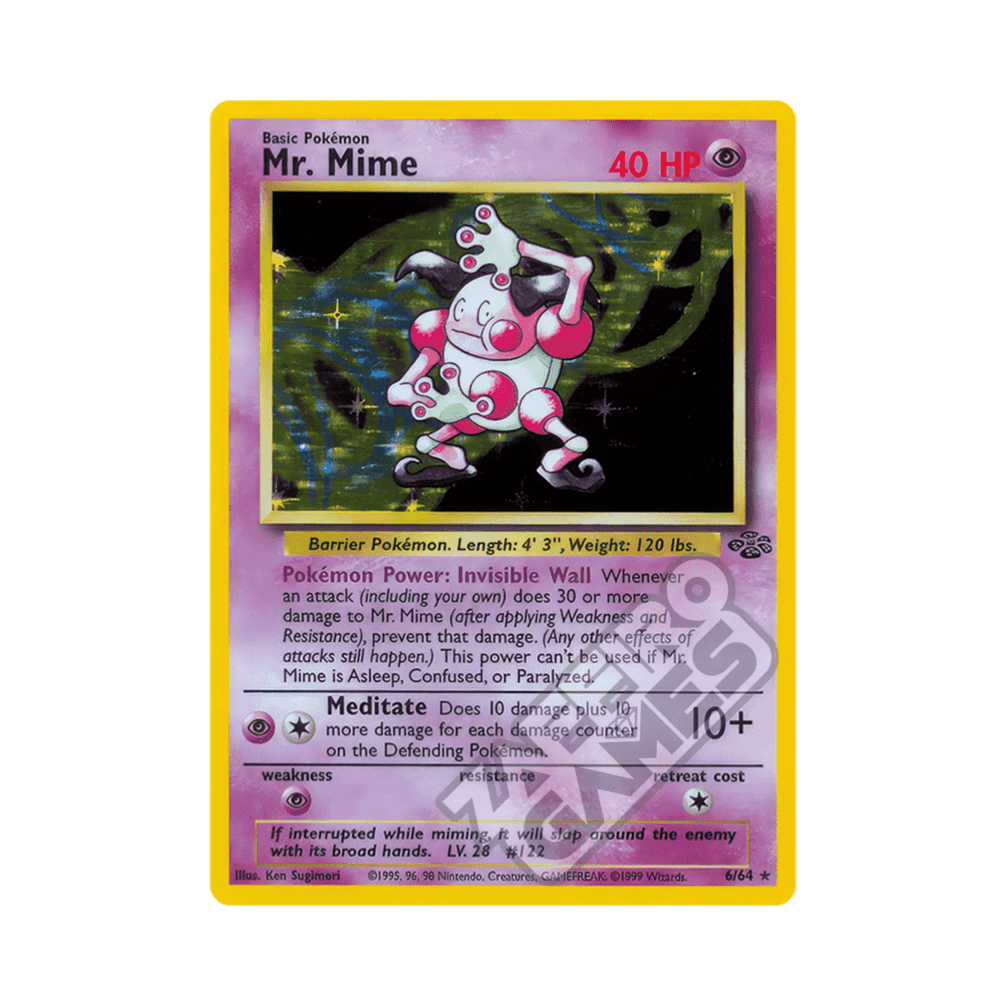 06/64 Mr. Mime Holo Unlimited (ITA) - Jungle rr
