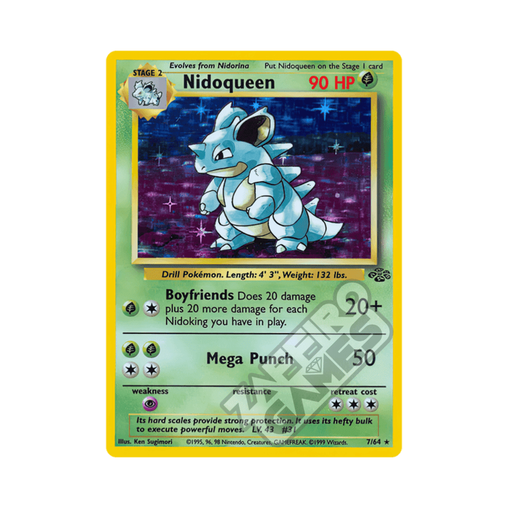 07/64 Nidoqueen Holo Unlimited (ITA) - Jungle rr