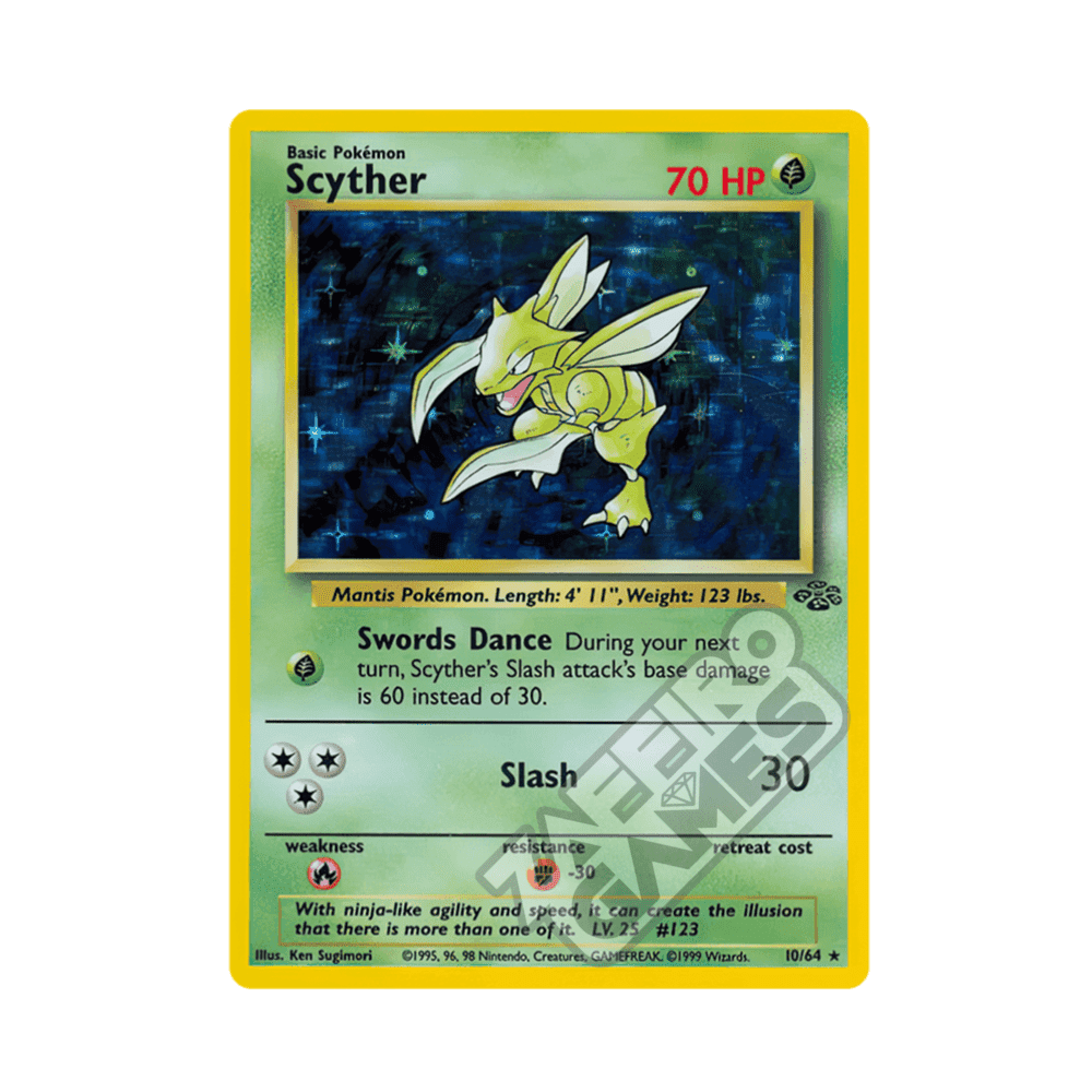10/64 Scyther Holo Unlimited (ITA) - Jungle rr