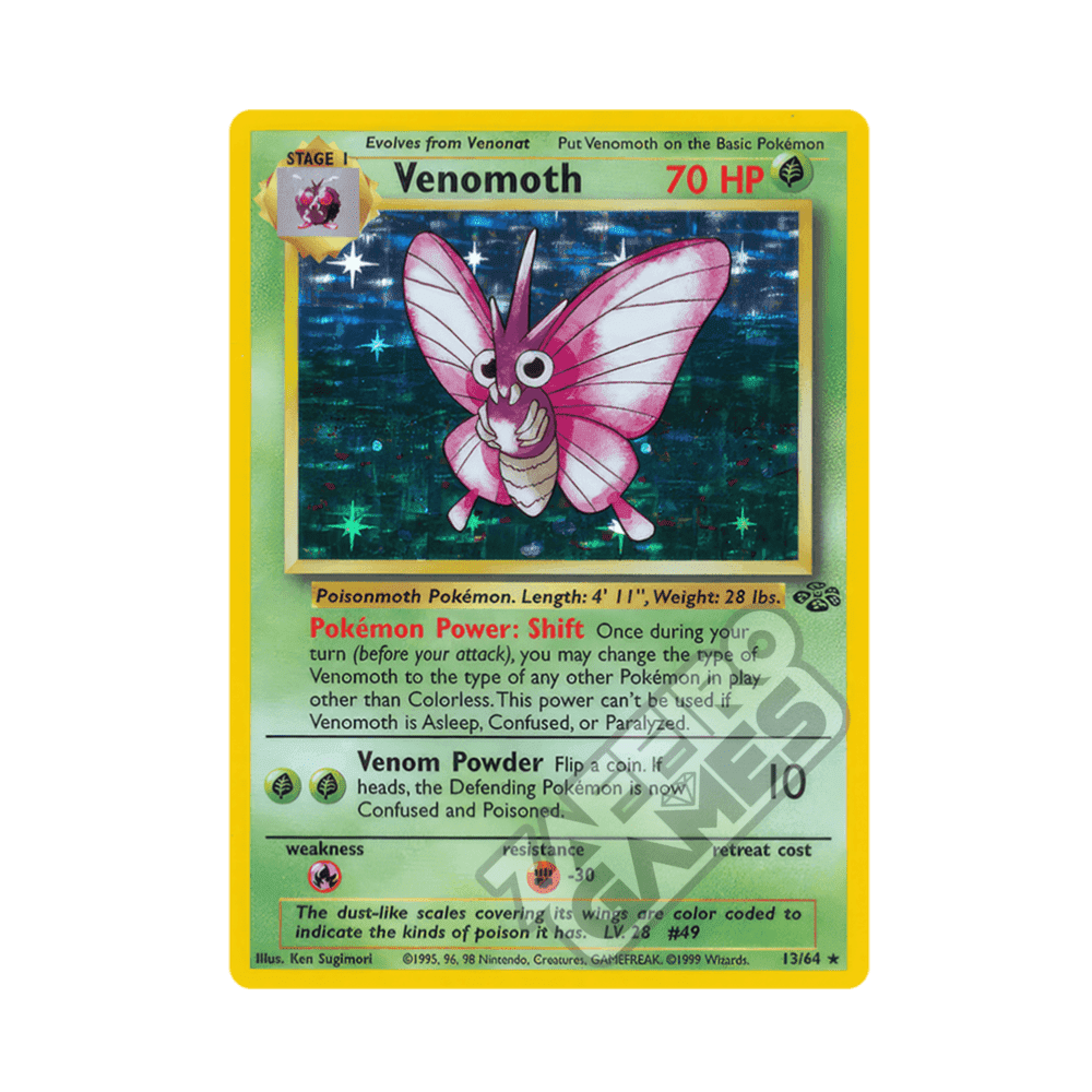 13/64 Venomoth Holo Unlimited (ITA) - Jungle rr