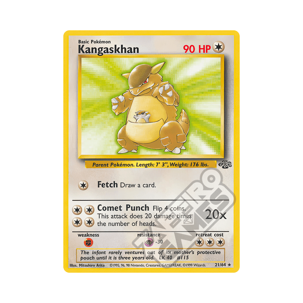 21/64 Kangaskhan Rara Unlimited (ITA) - Jungle rr