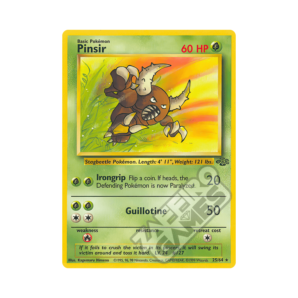 25/64 Pinsir Rara Unlimited (ITA) - Jungle rr