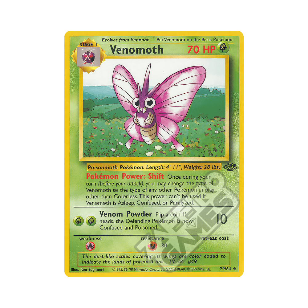 29/64 Venomoth Rara Unlimited (ITA) - Jungle rr