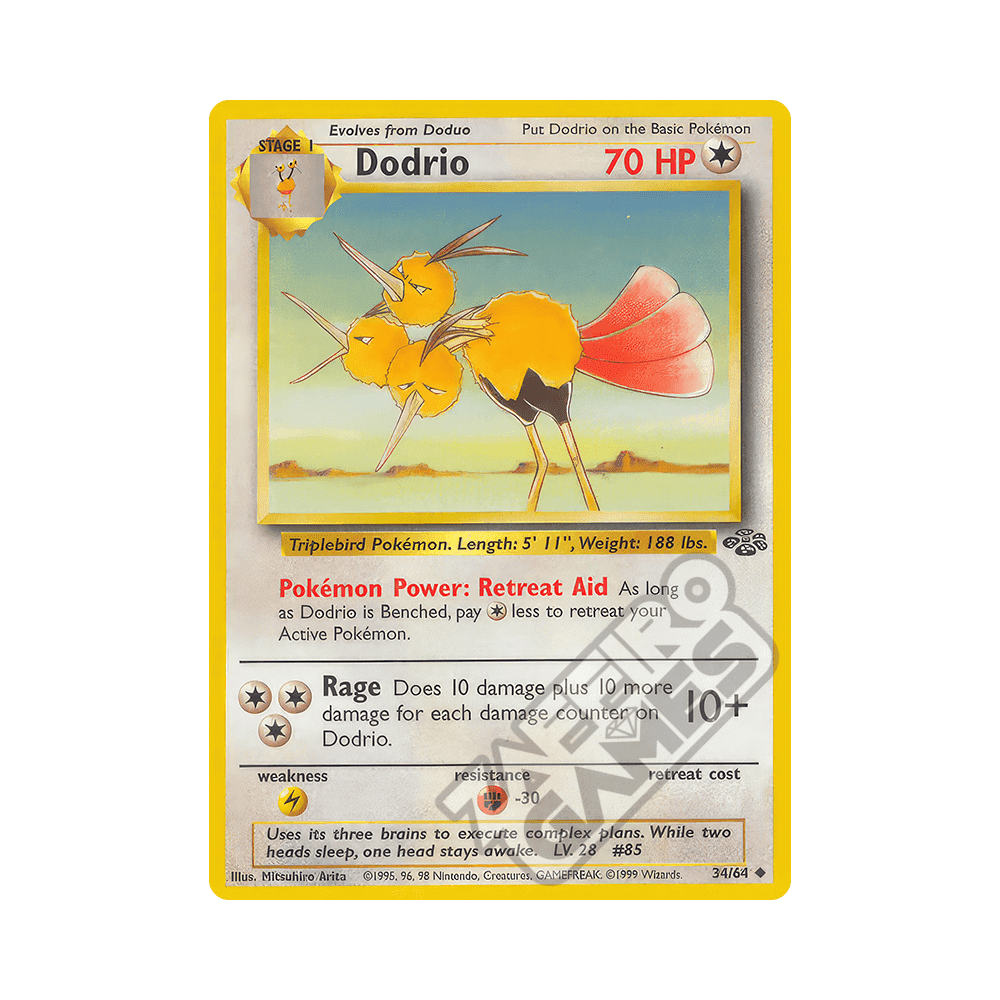 34/64 Dodrio Non Comune Unlimited (ITA) - Jungle rr