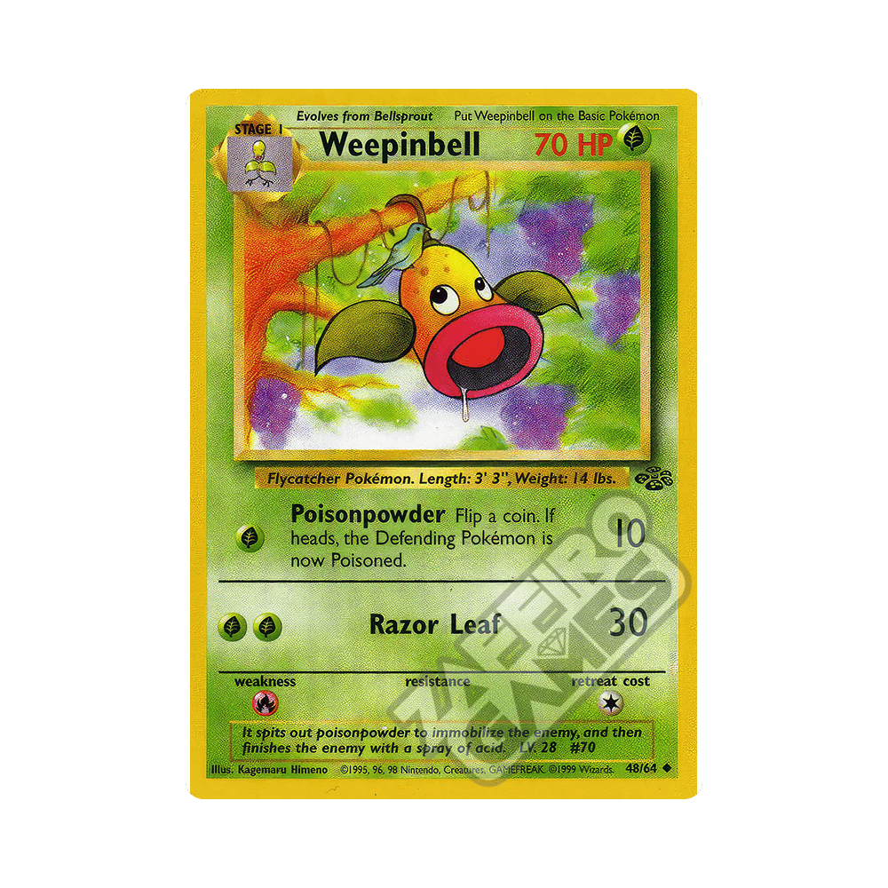 48/64 Weepinbell Non Comune Unlimited (ITA) - Jungle rr
