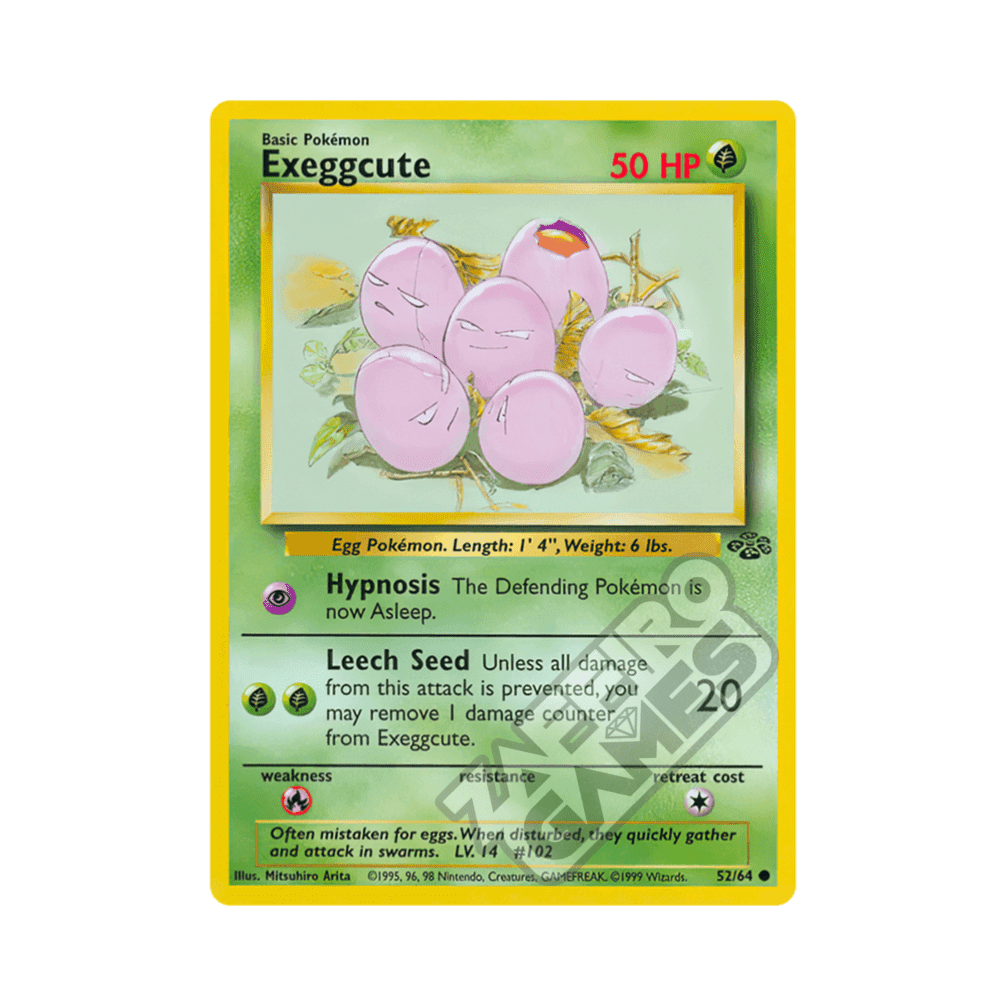 52/64 Exeggcute Comune Unlimited (ITA) - Jungle rr