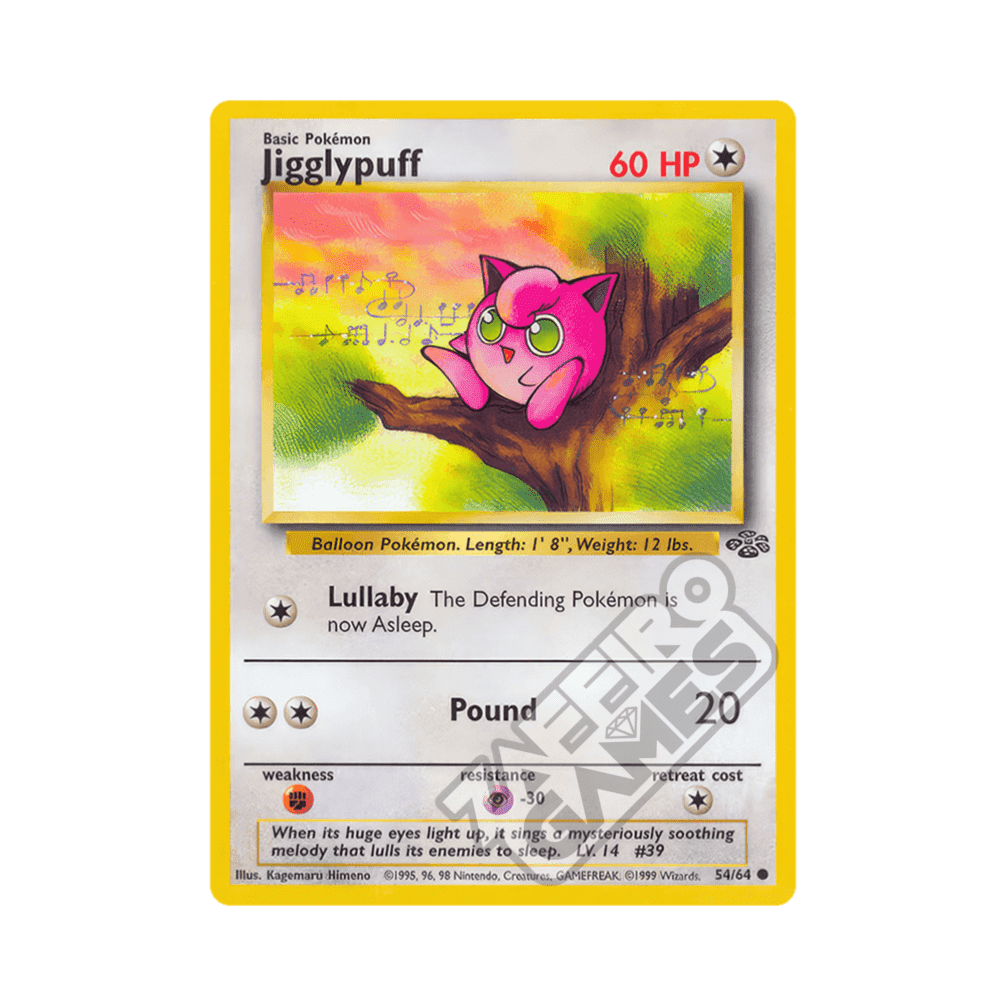 54/64 Jigglypuff Comune Unlimited (ITA) - Jungle rr