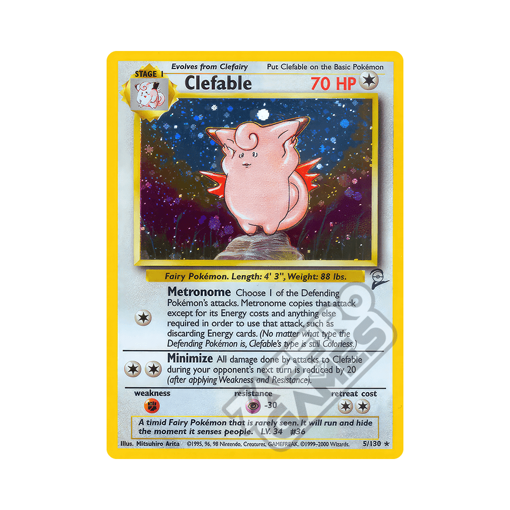 005/130 Clefable Holo (ENG) - Set Base 2 rr