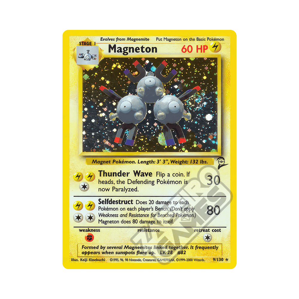 009/130 Magneton Holo (ENG) - Set Base 2 rr