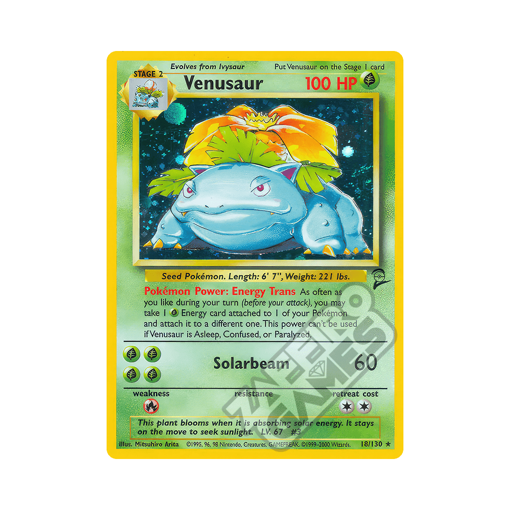 018/130 Venusaur Holo (ENG) - Set Base 2 rr
