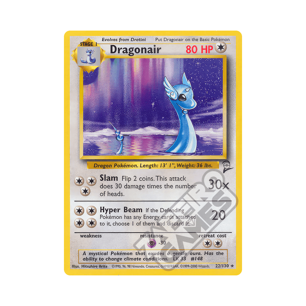 022/130 Dragonair Rara (ENG) - Set Base 2 rr