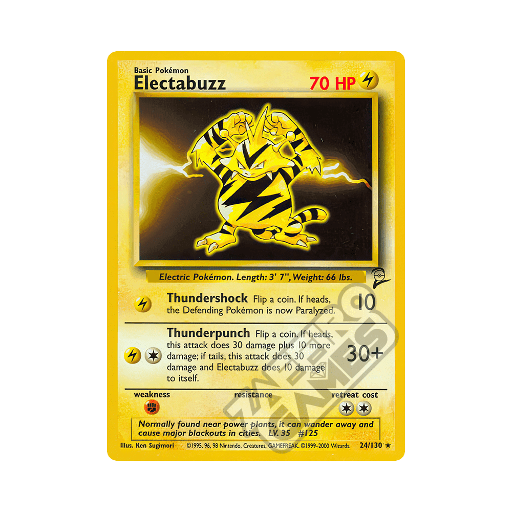 024/130 Electabuzz Rara (ENG) - Set Base 2 rr