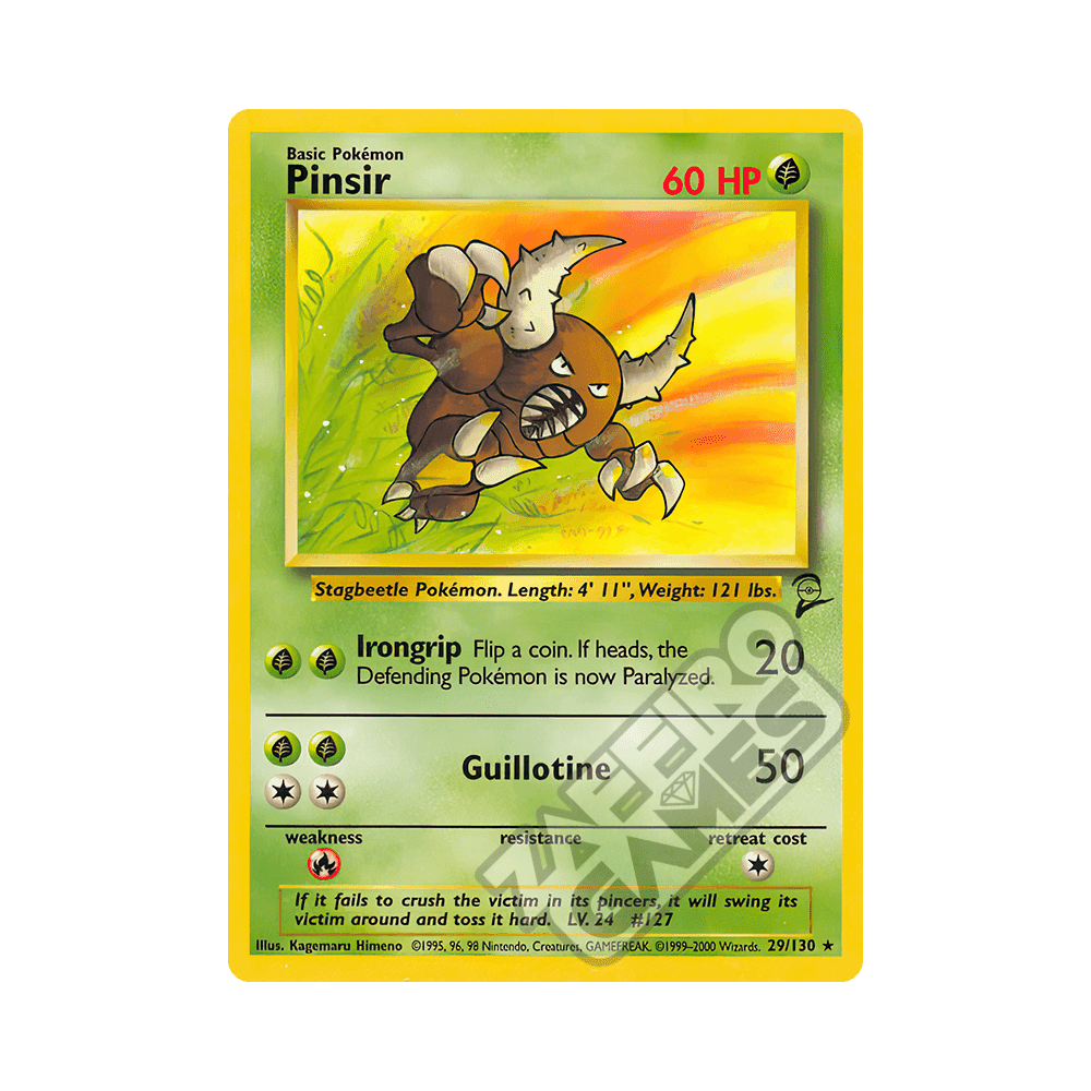 029/130 Pinsir Rara (ENG) - Set Base 2 rr