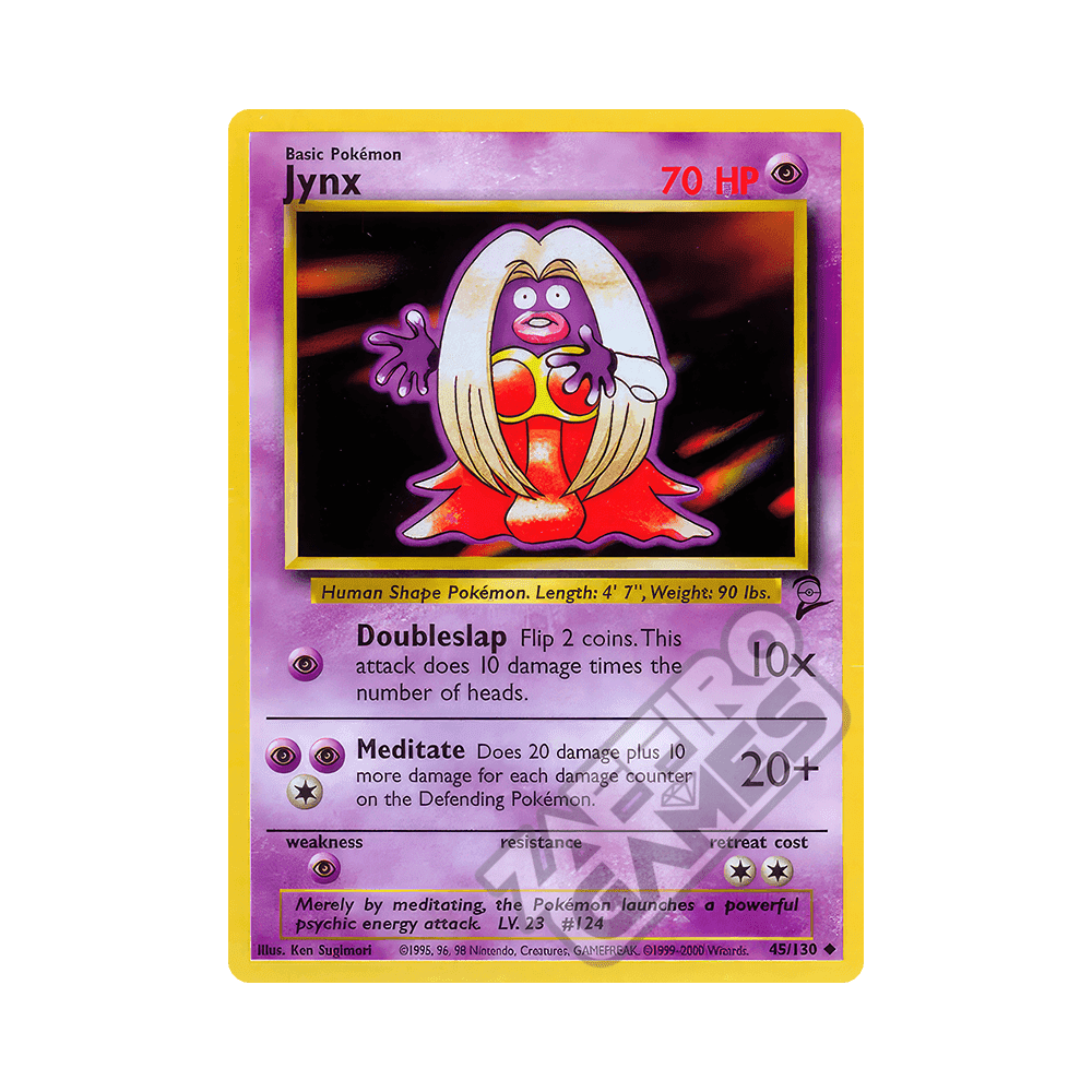 045/130 Jynx Non Comune (ENG) - Set Base 2 rr