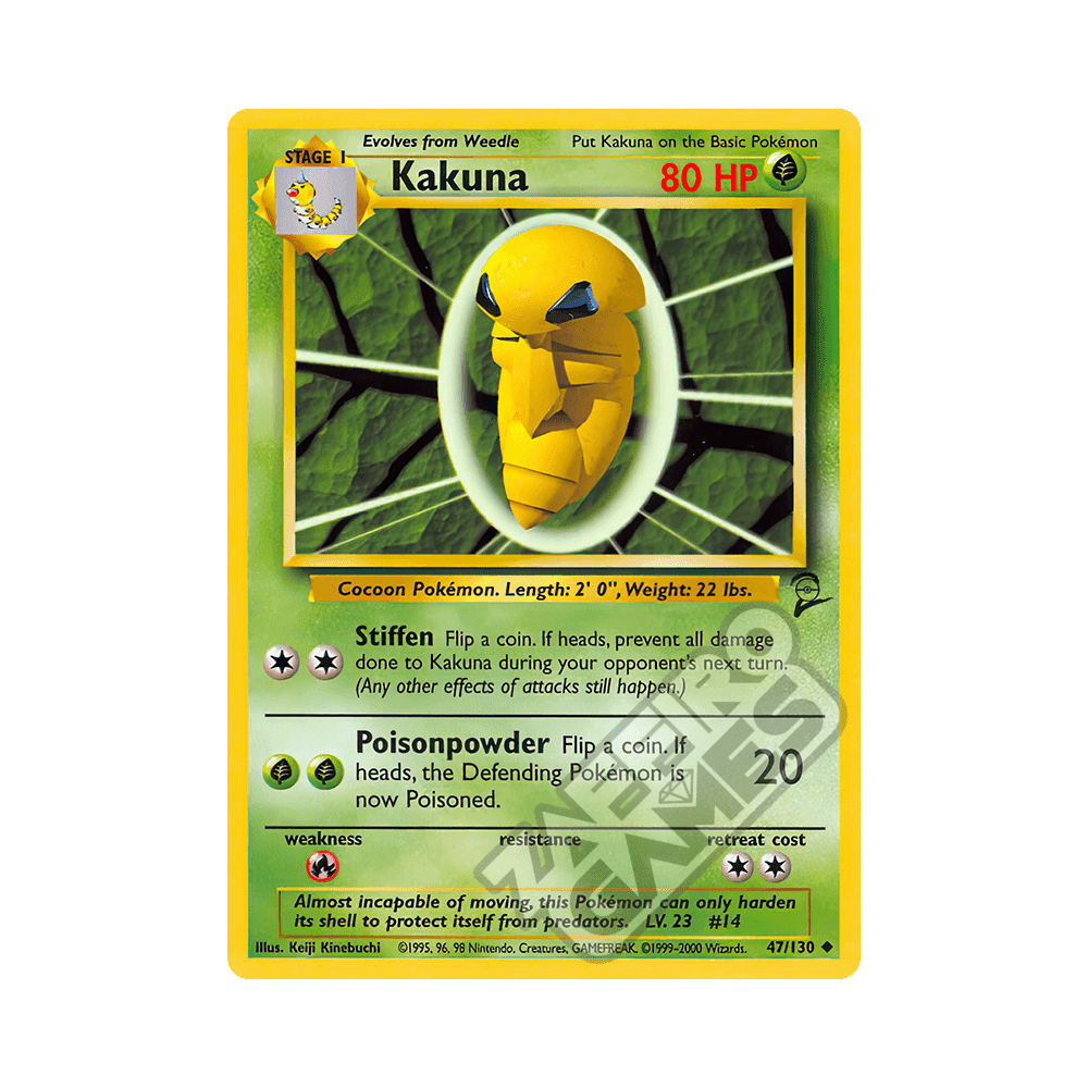 047/130 Kakuna Non Comune (ENG) - Set Base 2 rr