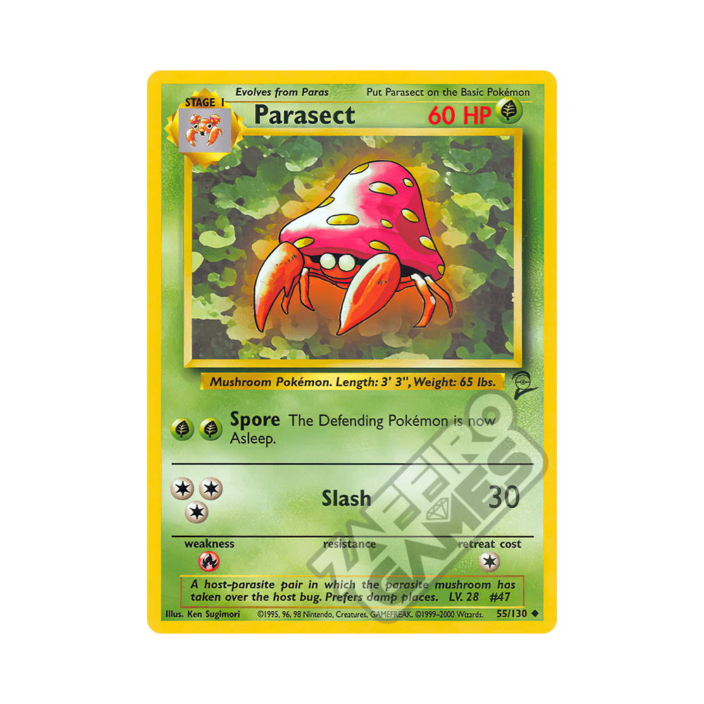 055/130 Parasect Non Comune (ENG) - Set Base 2 rr