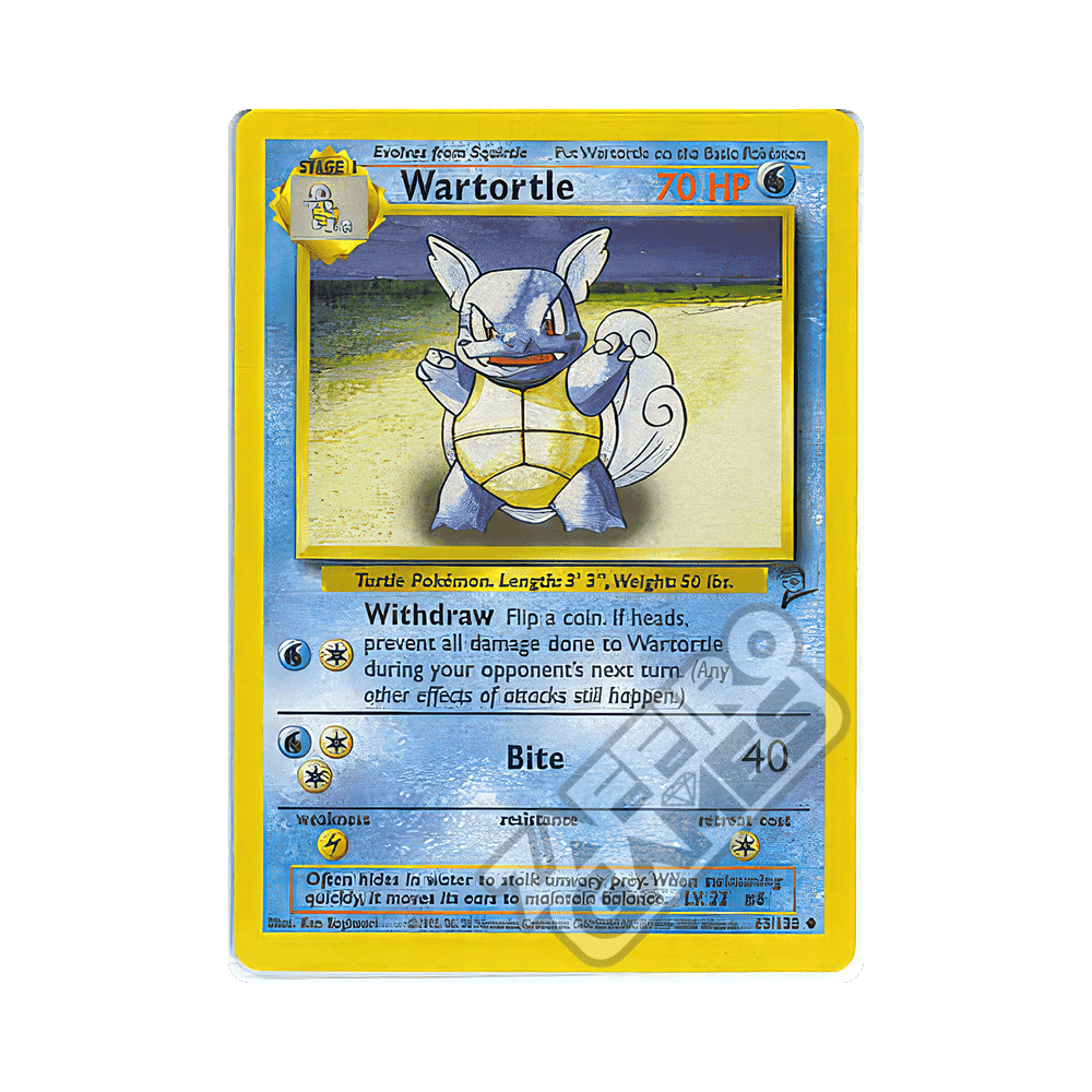 063/130 Wartortle Non Comune (ENG) - Set Base 2 rr