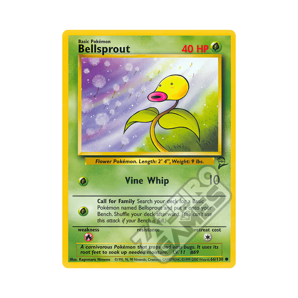 066/130 Bellsprout Comune (ENG) - Set Base 2 rr