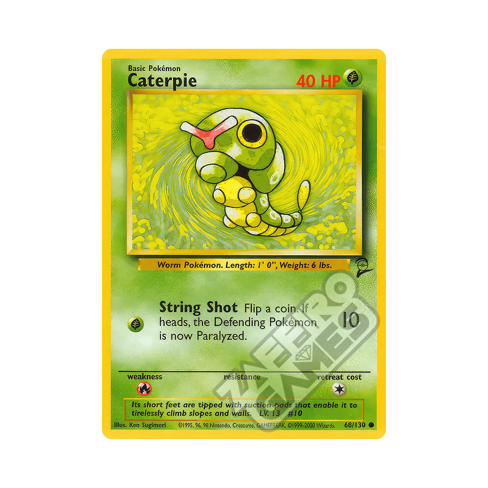 068/130 Caterpie Comune (ENG) - Set Base 2 rr