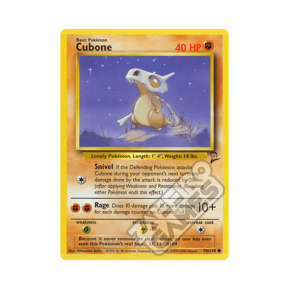 070/130 Cubone Comune (ENG) - Set Base 2 rr