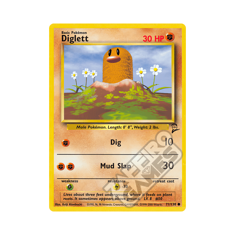 071/130 Diglett Comune (ENG) - Set Base 2 rr