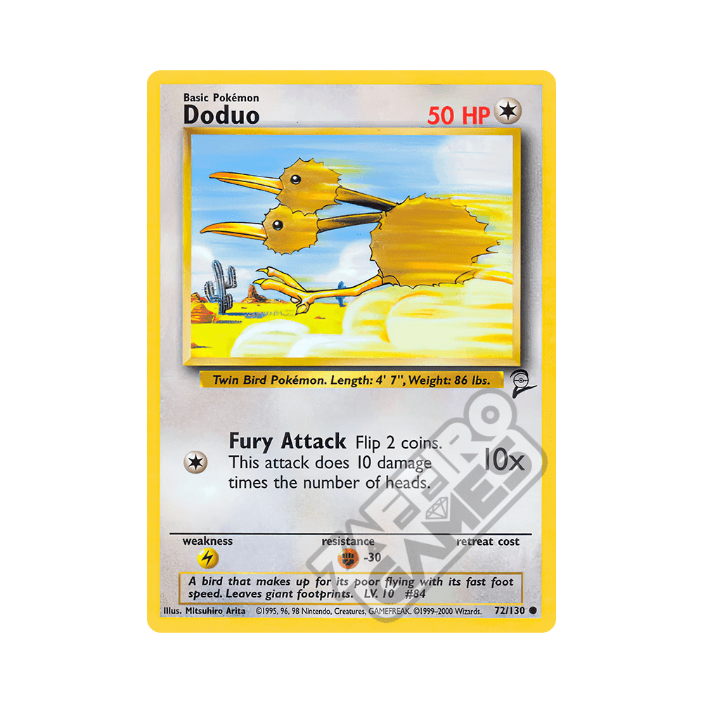 072/130 Doduo Comune (ENG) - Set Base 2 rr