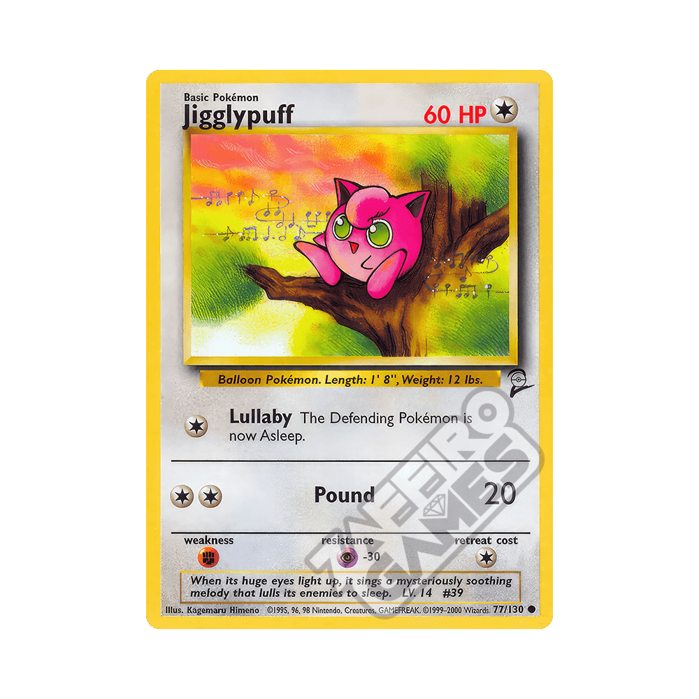 077/130 Jigglypuff Comune (ENG) - Set Base 2 rr