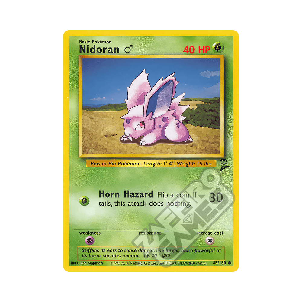 083/130 Nidoran Comune (ENG) - Set Base 2 rr