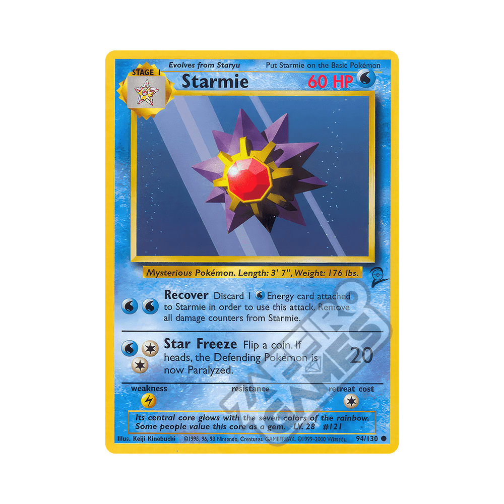 094/130 Starmie Comune (ENG) - Set Base 2 rr