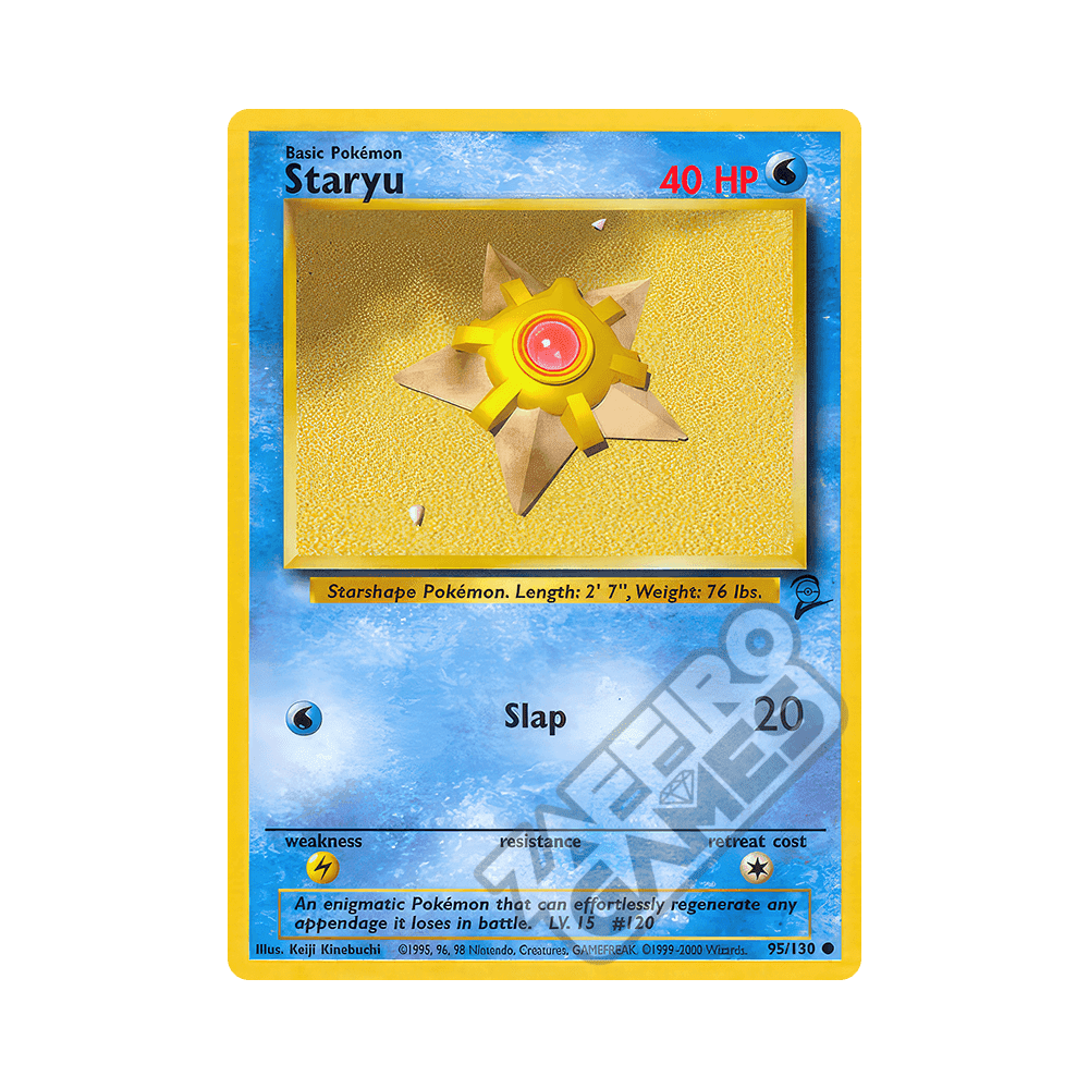 095/130 Staryu Comune (ENG) - Set Base 2 rr