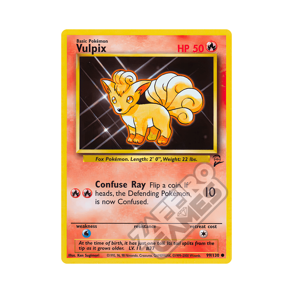 099/130 Vulpix Comune (ENG) - Set Base 2 rr
