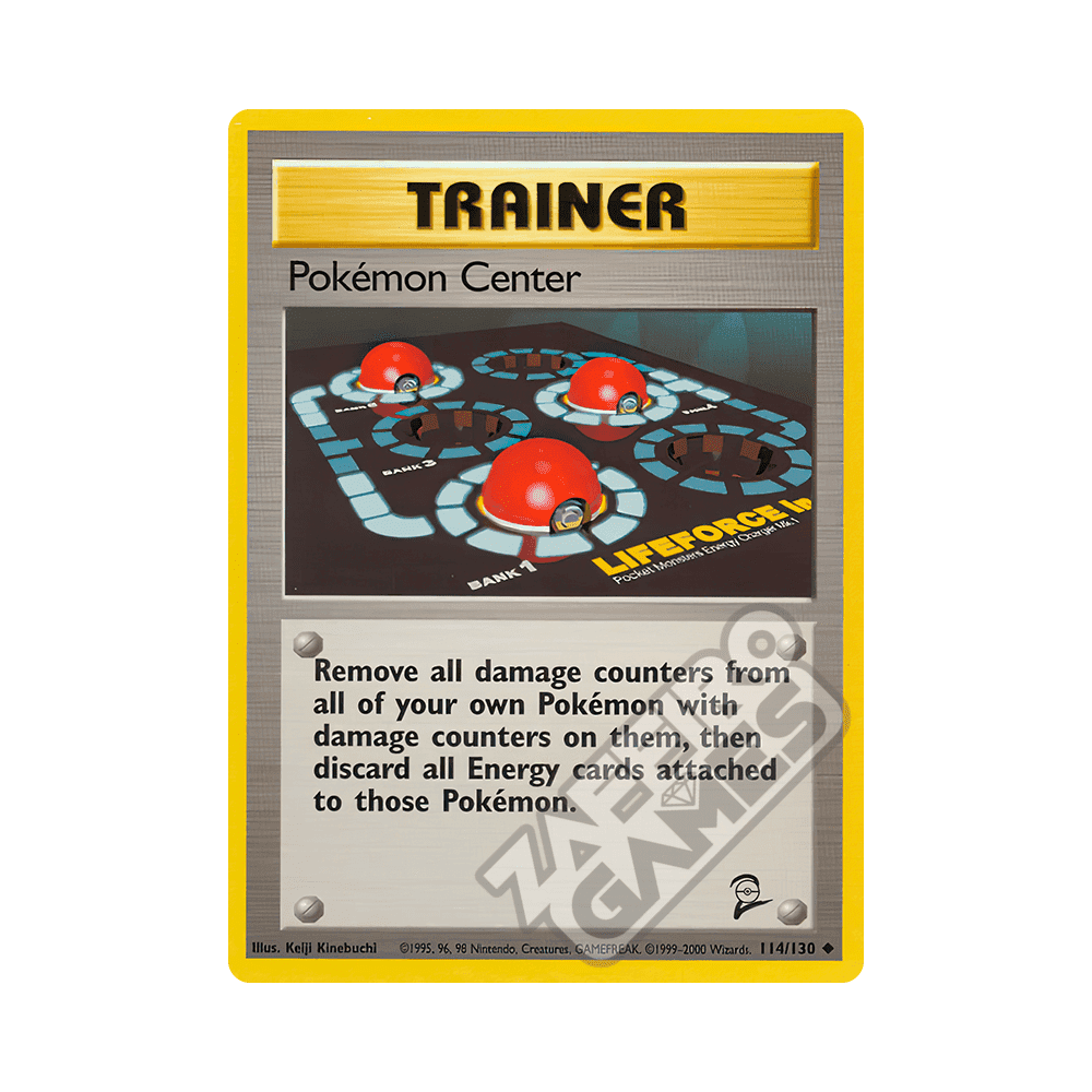 114/130 Pokémon Center Non Comune (ENG) - Set Base 2 rr